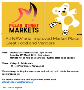 ALL NEW PILLAR STREET MARKETS